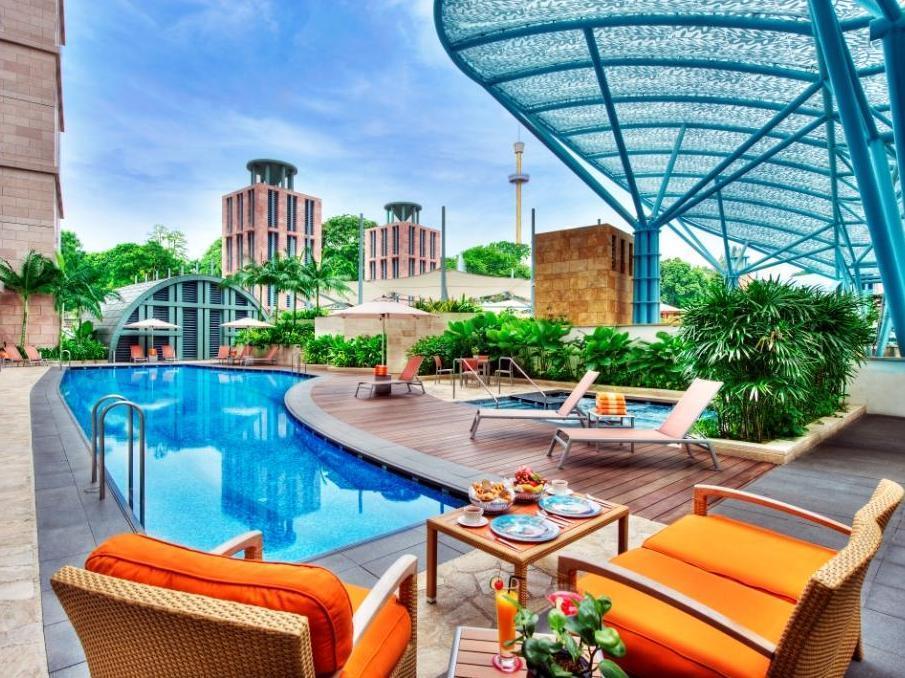 Resorts World Sentosa - Hotel Michael Singapura Exterior foto